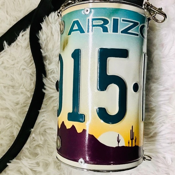 Little Earth AZ License Plate Bag - Picture 3 of 11